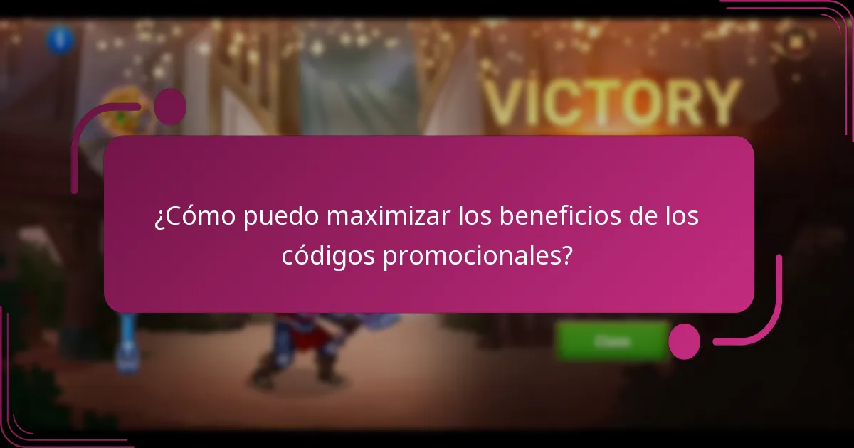 ¿Cómo puedo maximizar los beneficios de los códigos promocionales?